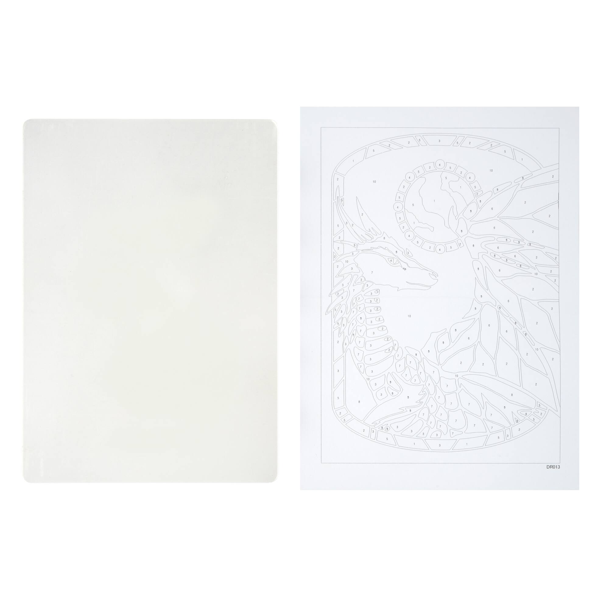 Dragon Paint-by-Number Acrylic Surface Kit by Artist's Loft®